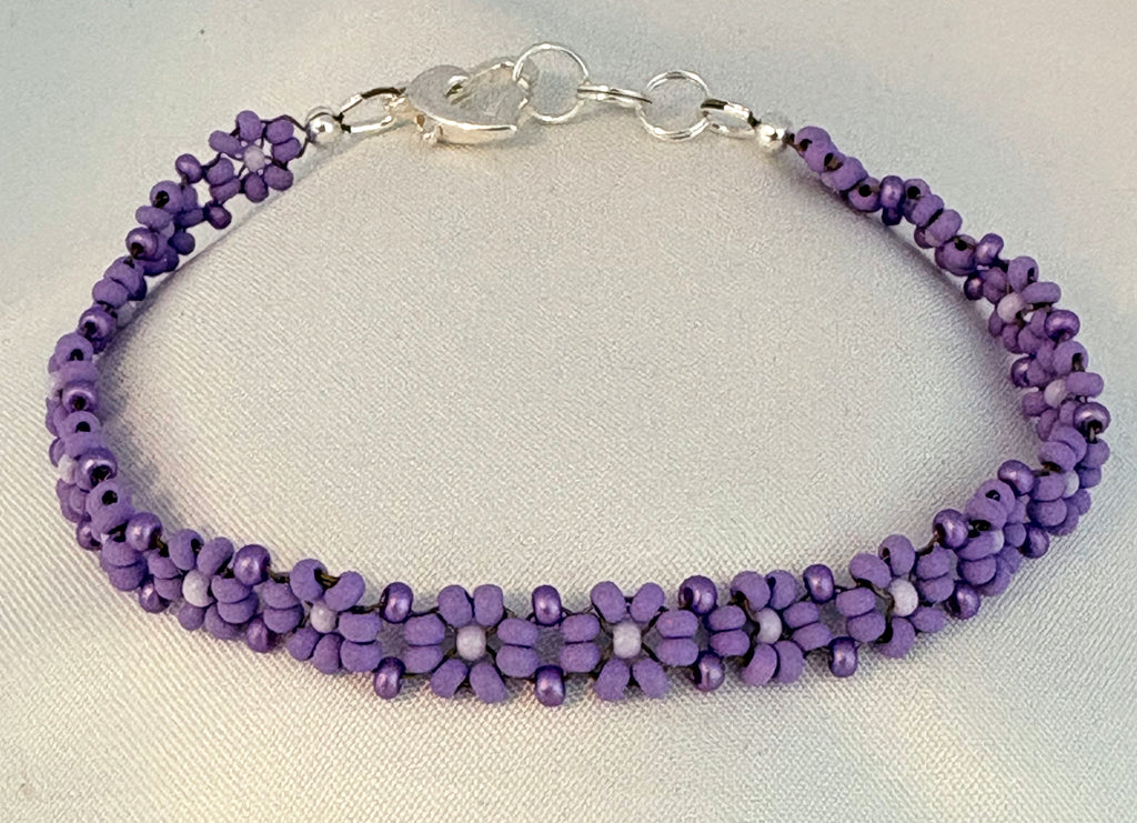 Lilac Blooms Bracelet