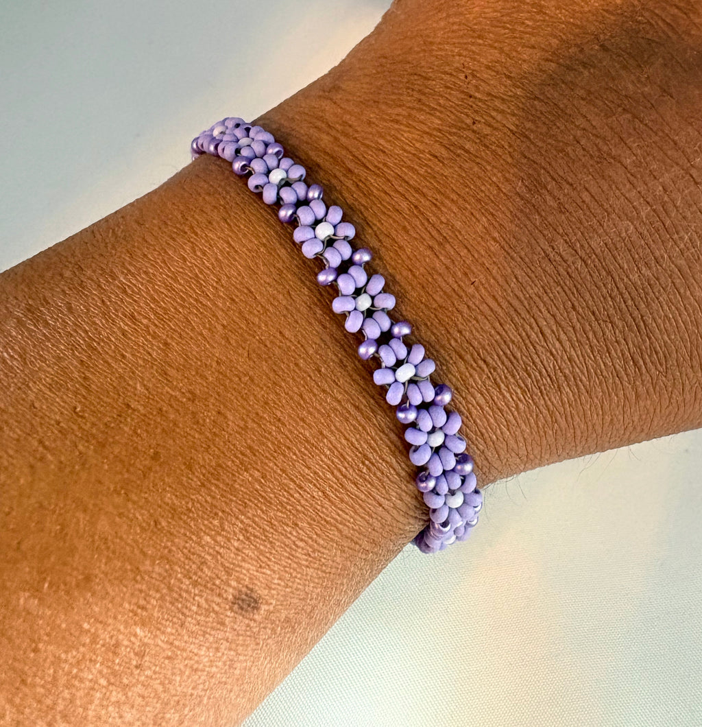 Lilac Blooms Bracelet