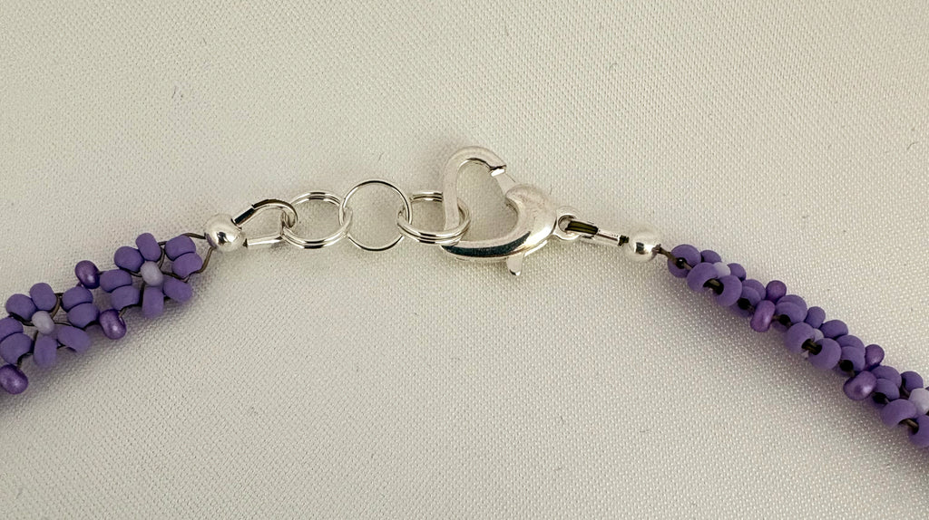 Lilac Blooms Necklace