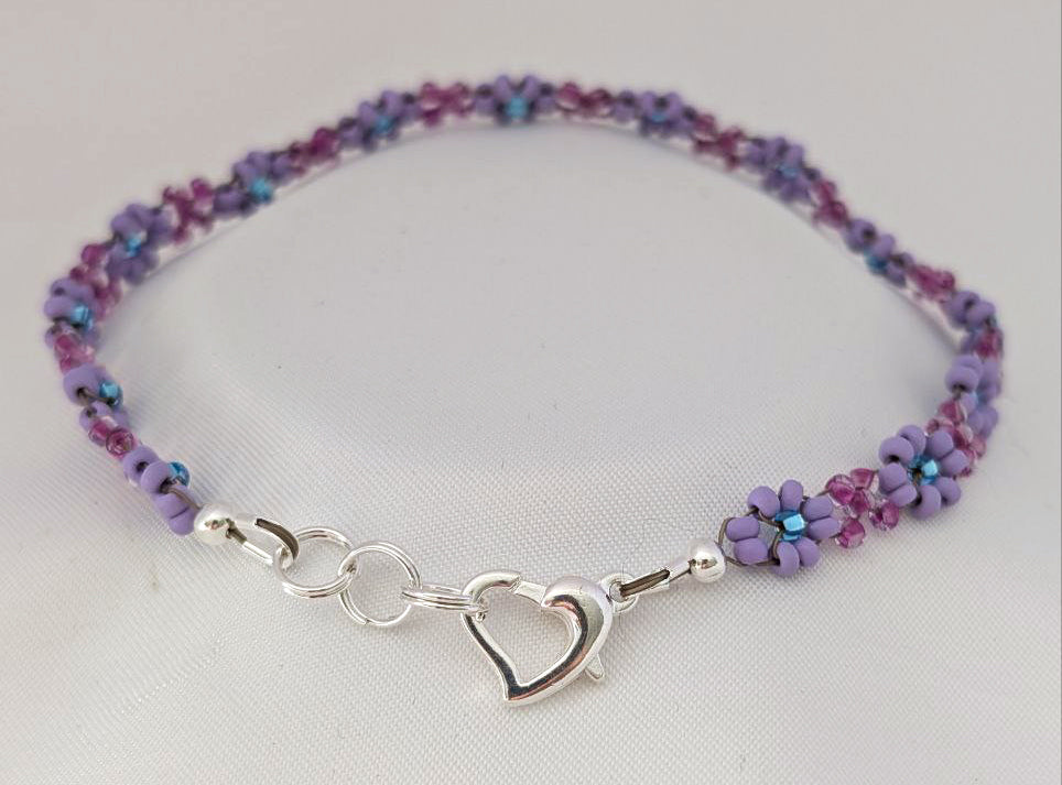 Purple Velvet Bracelet